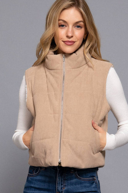 Cassie Corduroy Vest