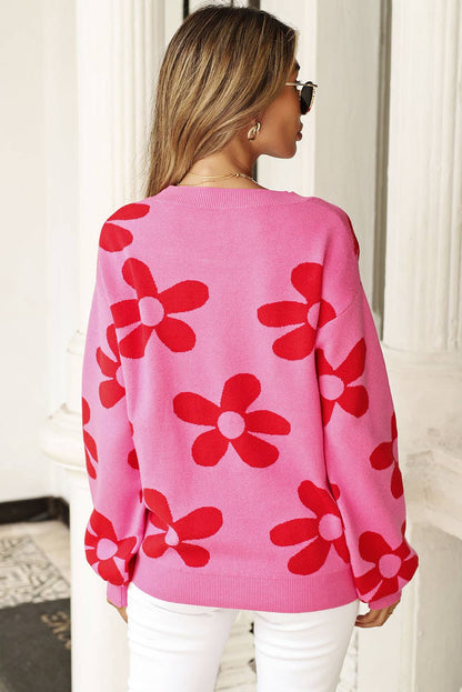 Florencia Flower Sweater