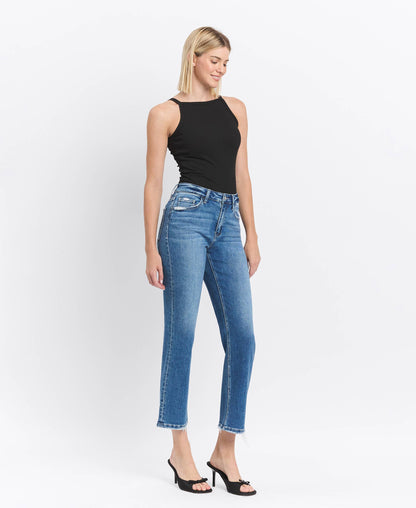 Hadlee High Rise Ankle Straight Jeans