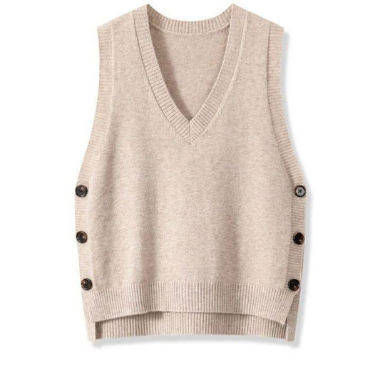 Veronica Vintage V Neck Sweater