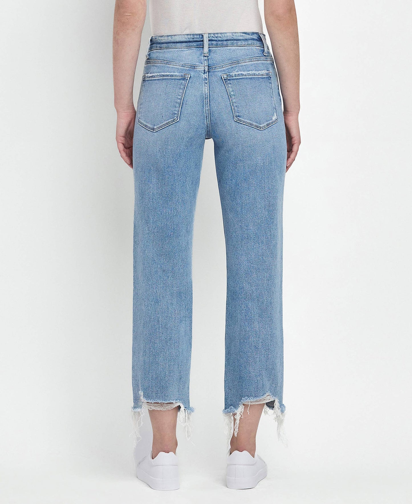 Hailey High Rise Straight Jeans