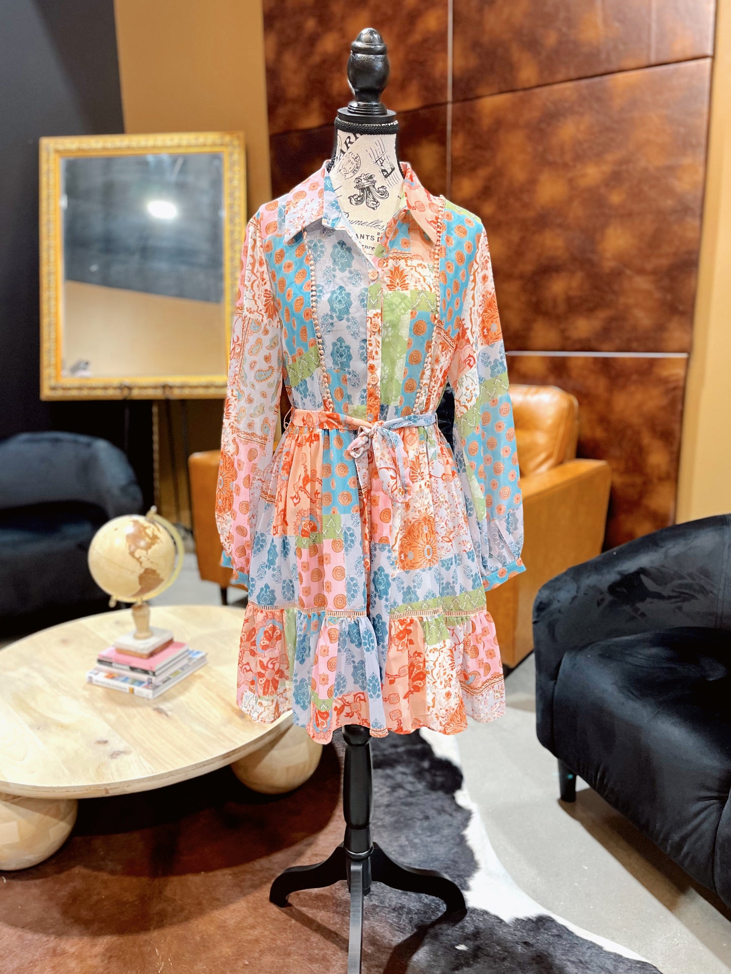 Faithy Flower Print Dress