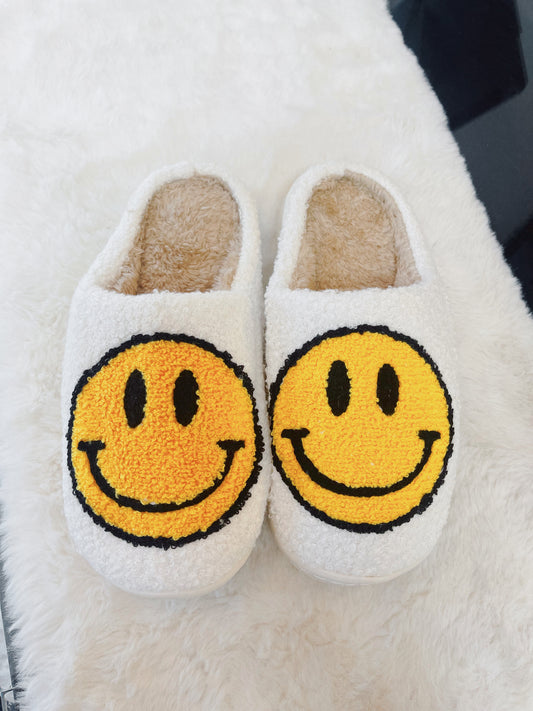 Classic Happy Face Slippers