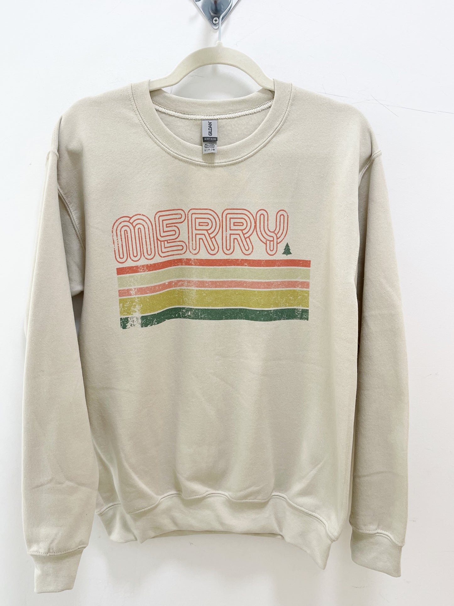 Merry Stripe Sweatshirt