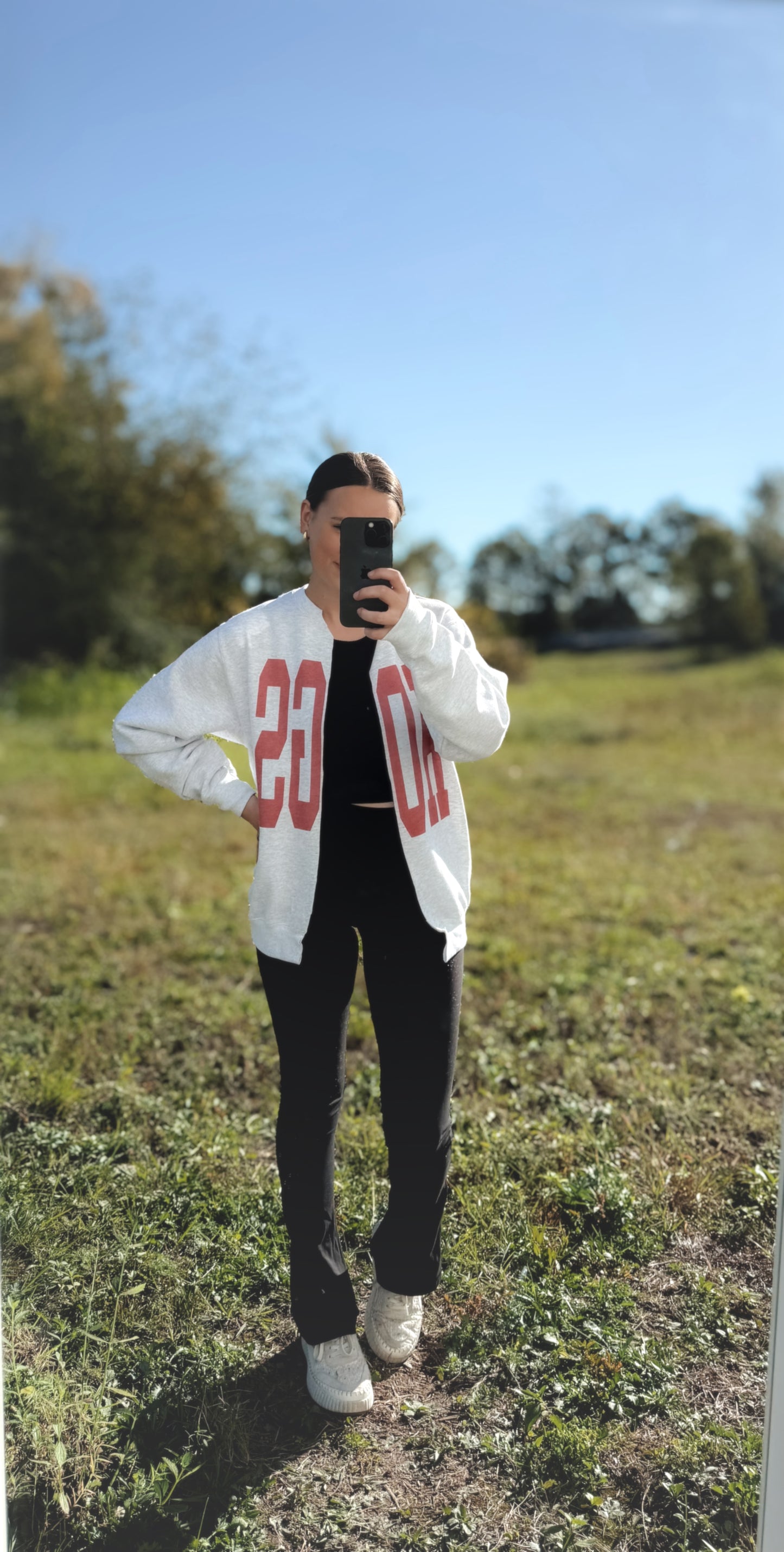 Split Mascot Sweatshirt