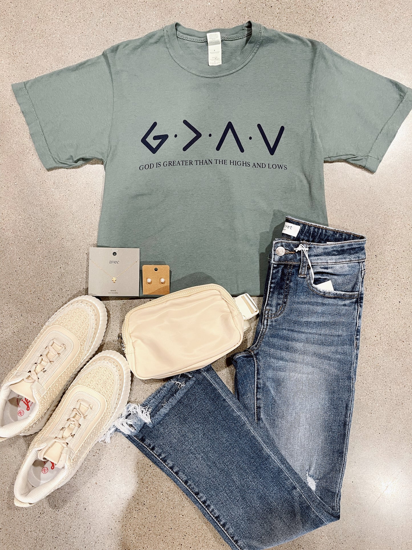 God is Greater Graphic Tee