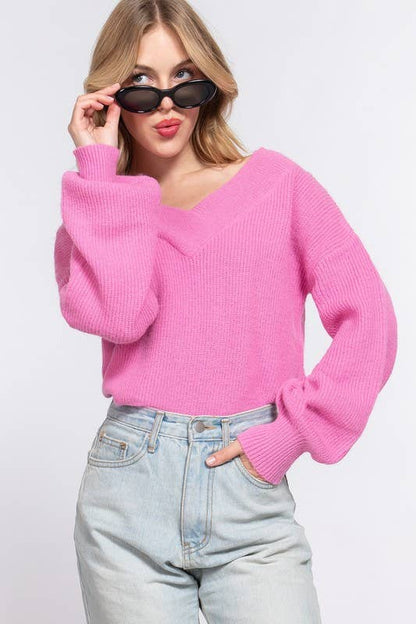 Presli Pink Sweater