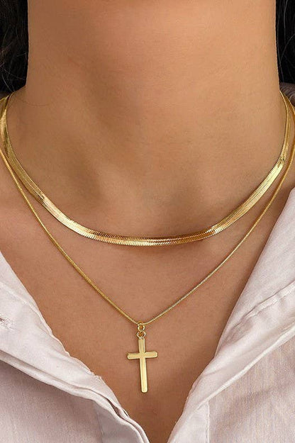 CROSS NECKLACE