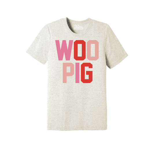 Woo Pig Multi Block Graphic Tee