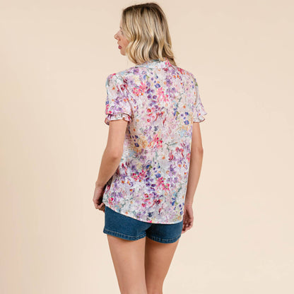 Frenchie Floral Sleeve