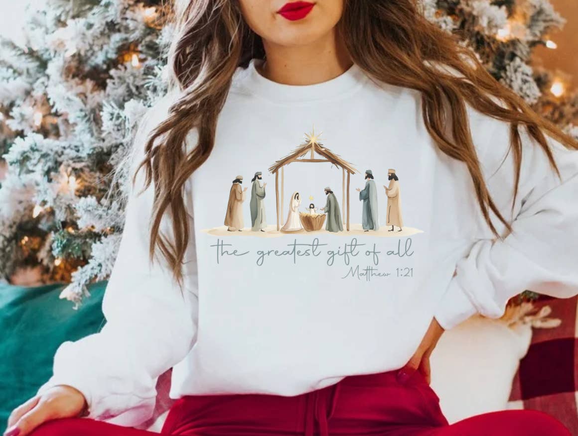 Christmas Nativity Sweatshirt