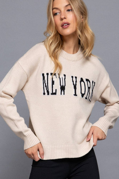 Nancy "NEW YORK" Sweater