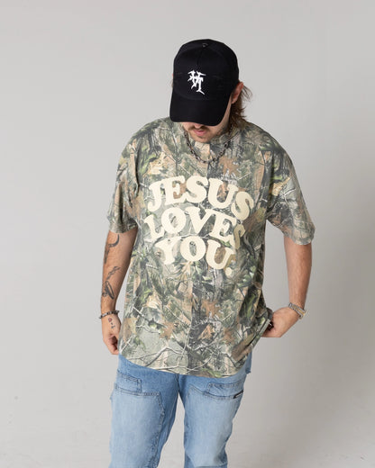 Jesus Loves You Tee | Camo