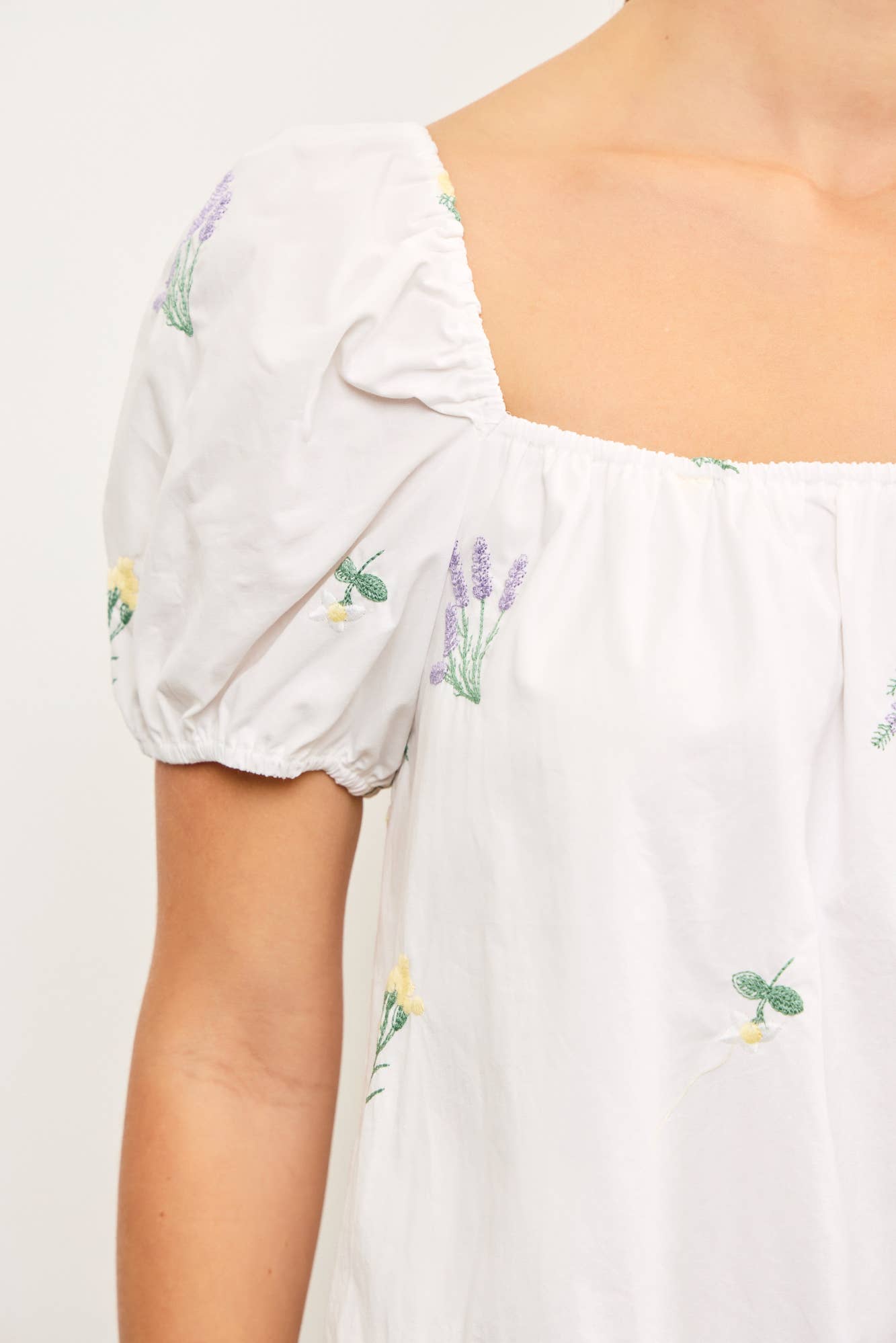 Posey Puff Short Sleeve Dress