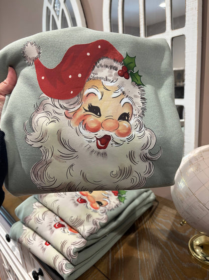 Santa Cartoon Sweatshirt