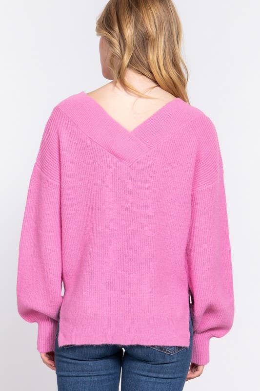 Presli Pink Sweater