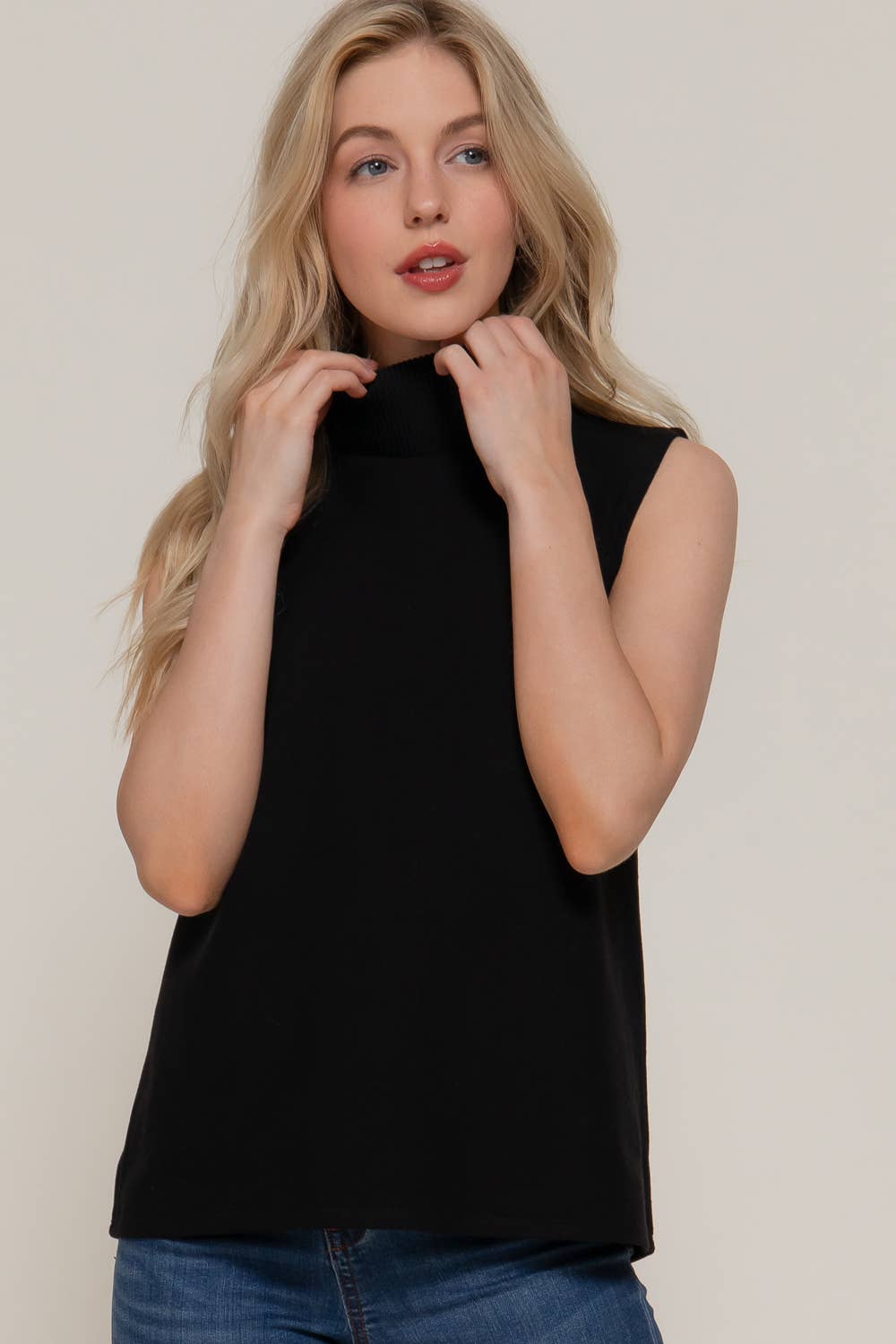 Tilly Turtle Neck Soft Knit Top