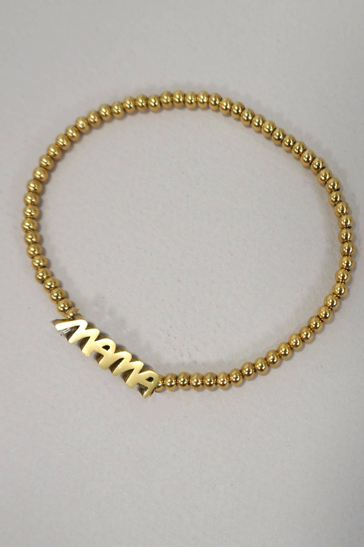 Tarnish Free Gold Mama Bracelet