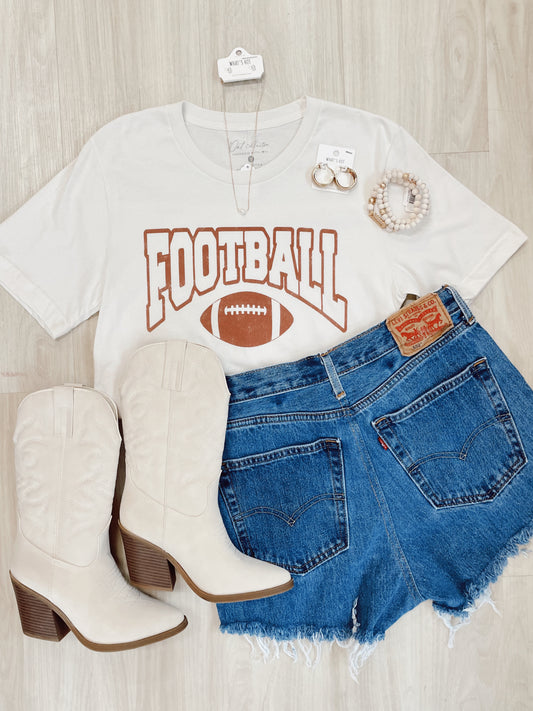 Football Vintage Graphic Tee