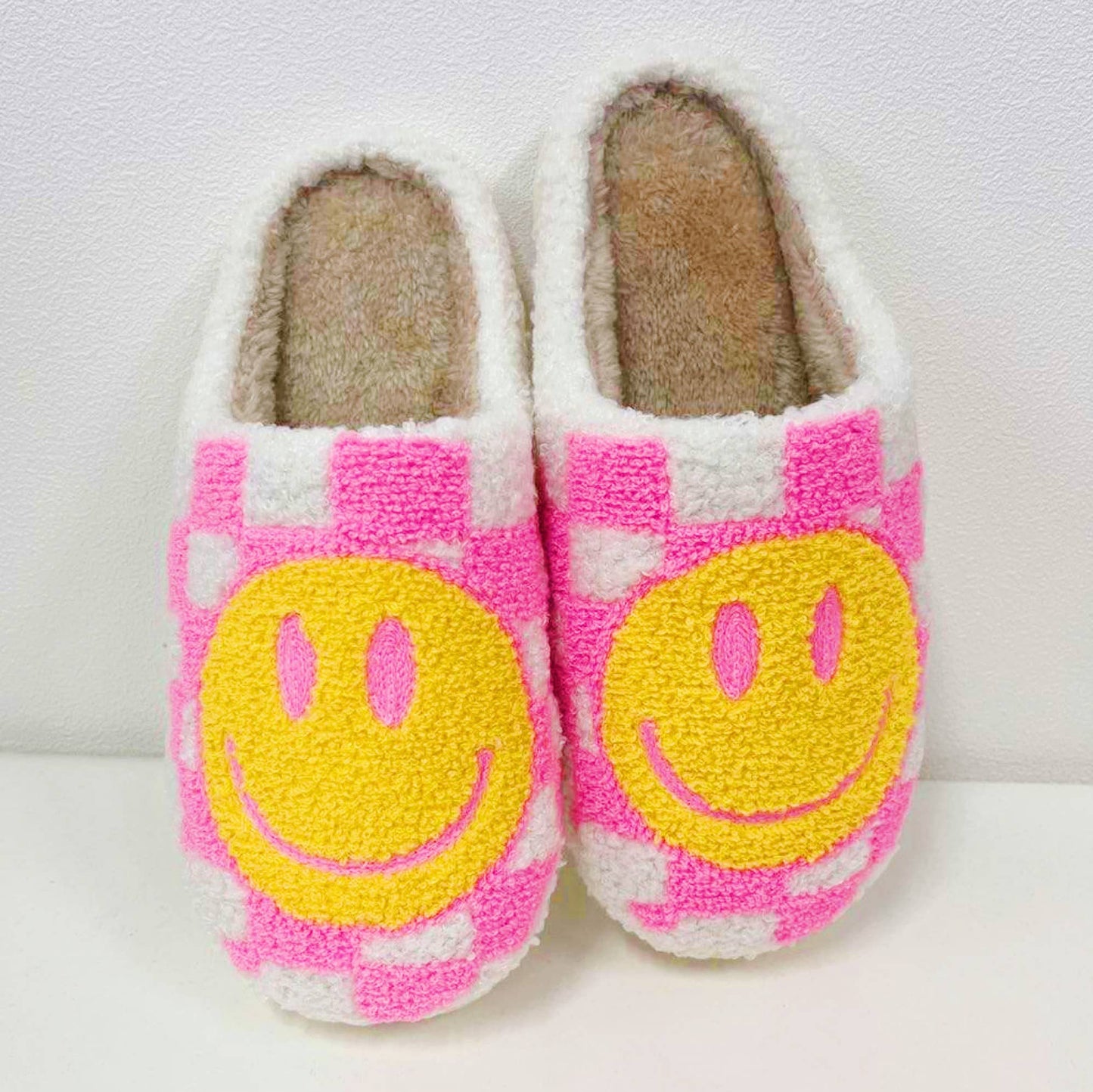 Check On Your Smile Cozy Lounge Slippers