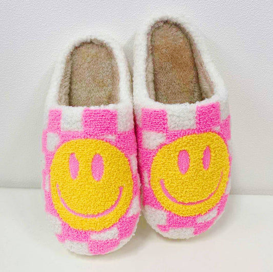 Check On Your Smile Cozy Lounge Slippers