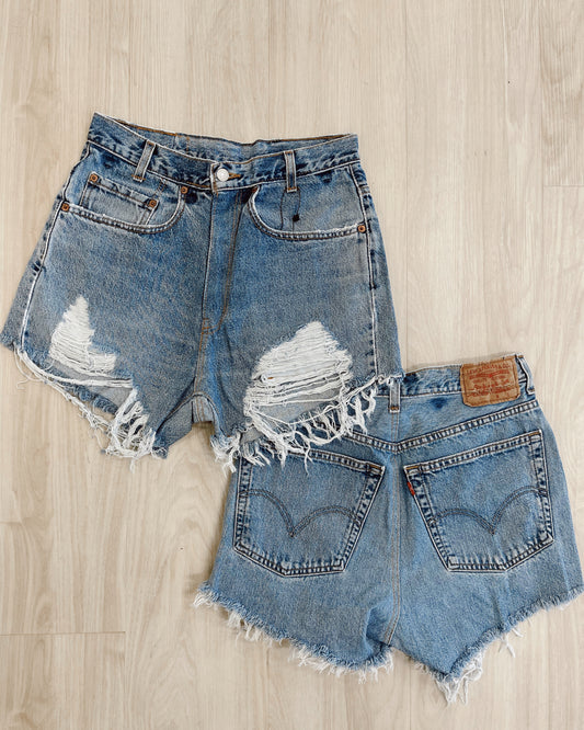 Vandy Vintage Jean Shorts